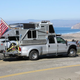 Image for article titled For $30,000, Could This 2006 Ford F-350 Car Carrier/Camper Be All The Prep You Need?